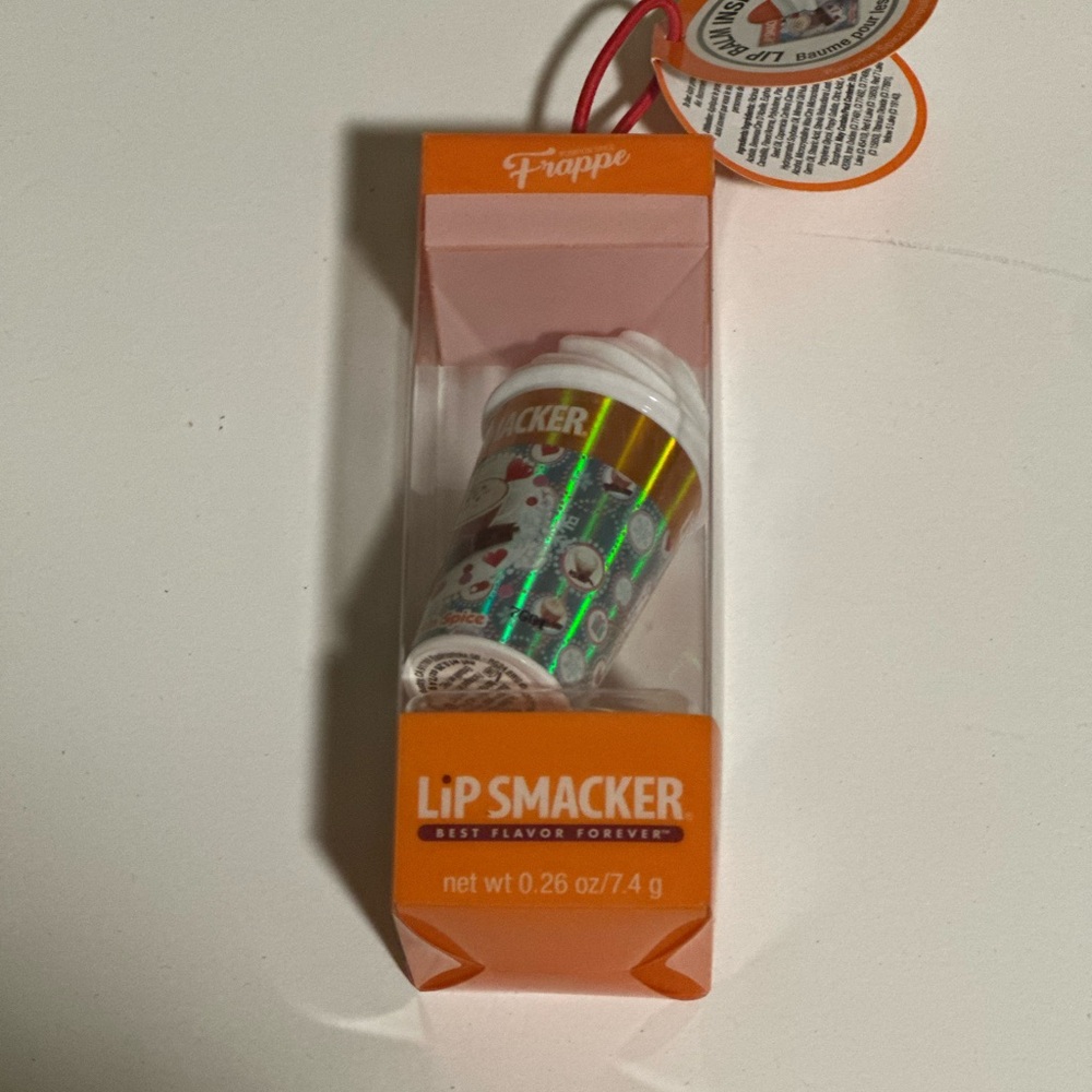 Green and Orange Lip Balm Gloss
